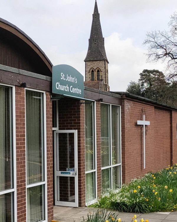 Church Centre front with spire